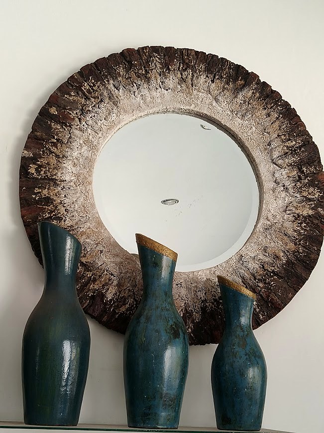 Arch Mirror — Brass