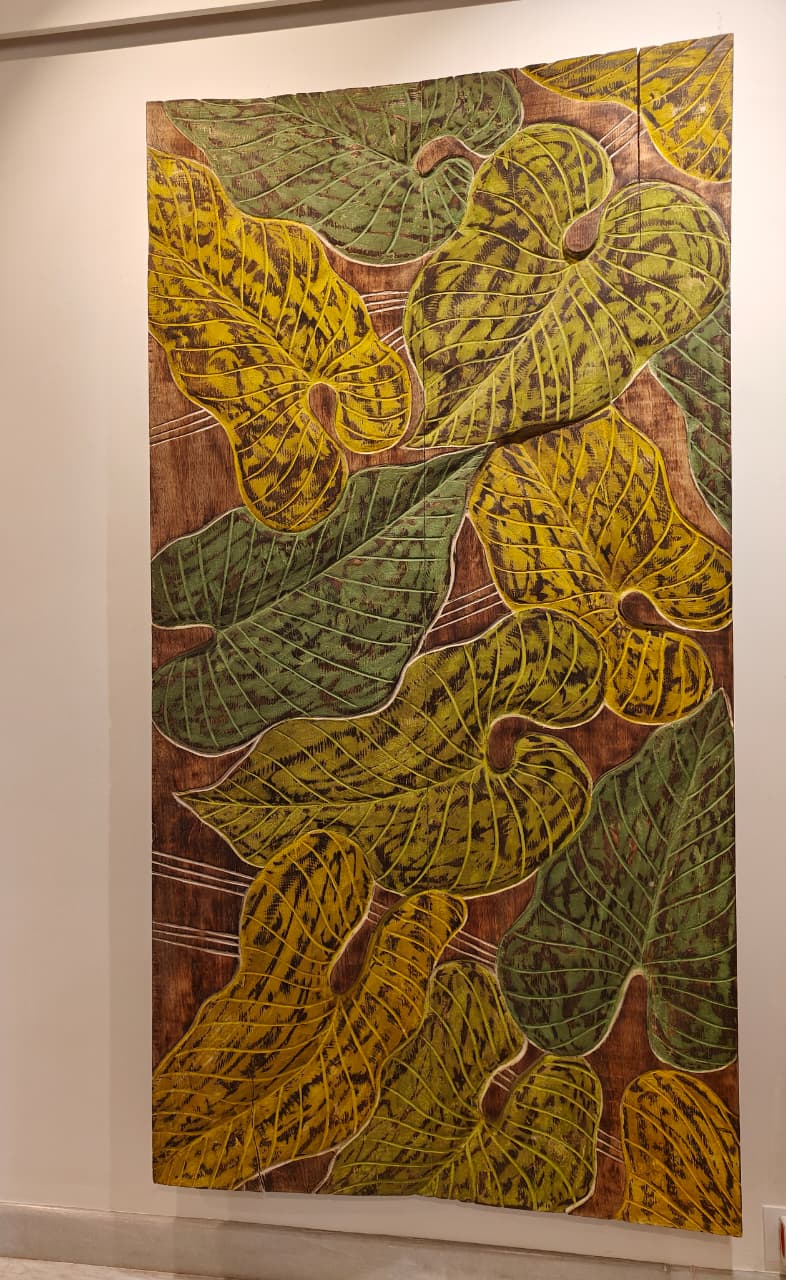 Botanical Leaf Panel