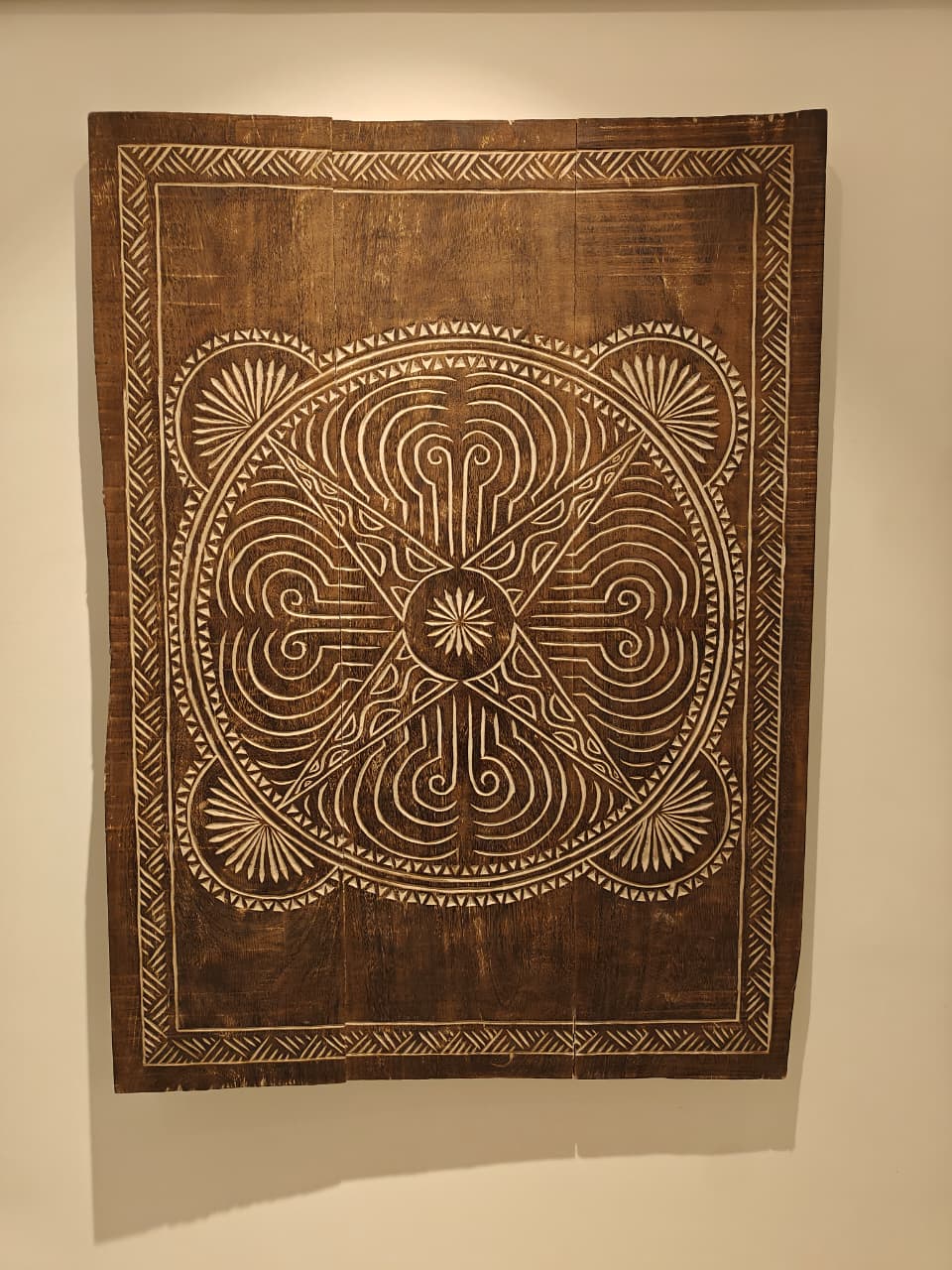 Geometric Medallion Panel
