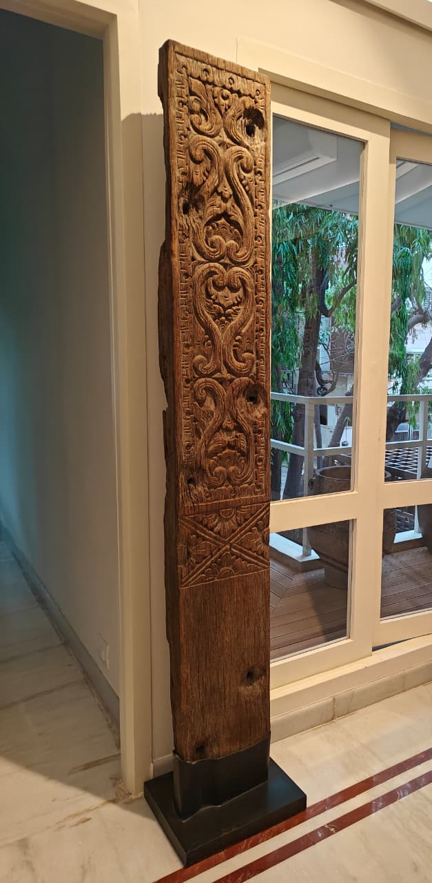 Antique Carved Pillar