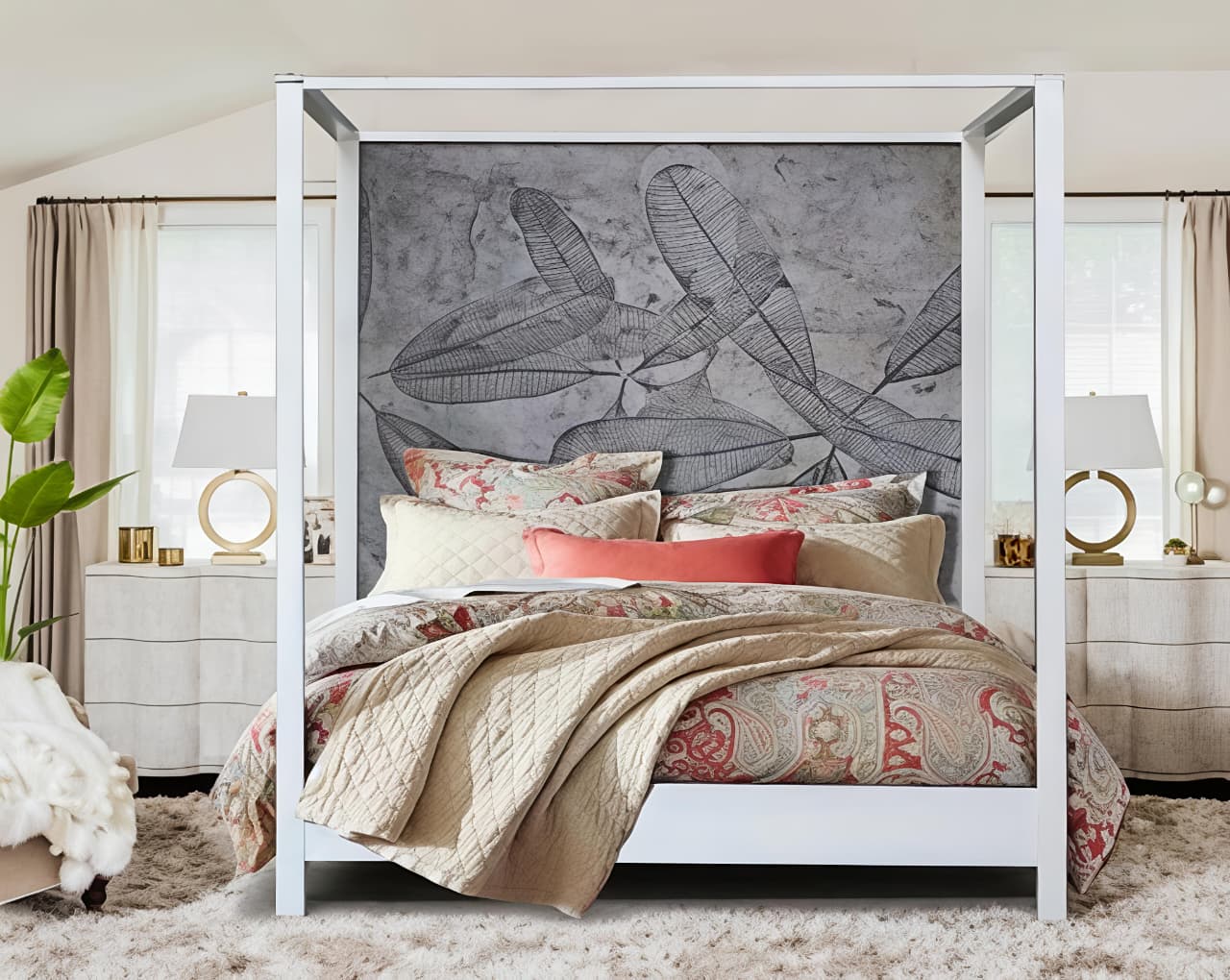 Low-Profile Platform Bed