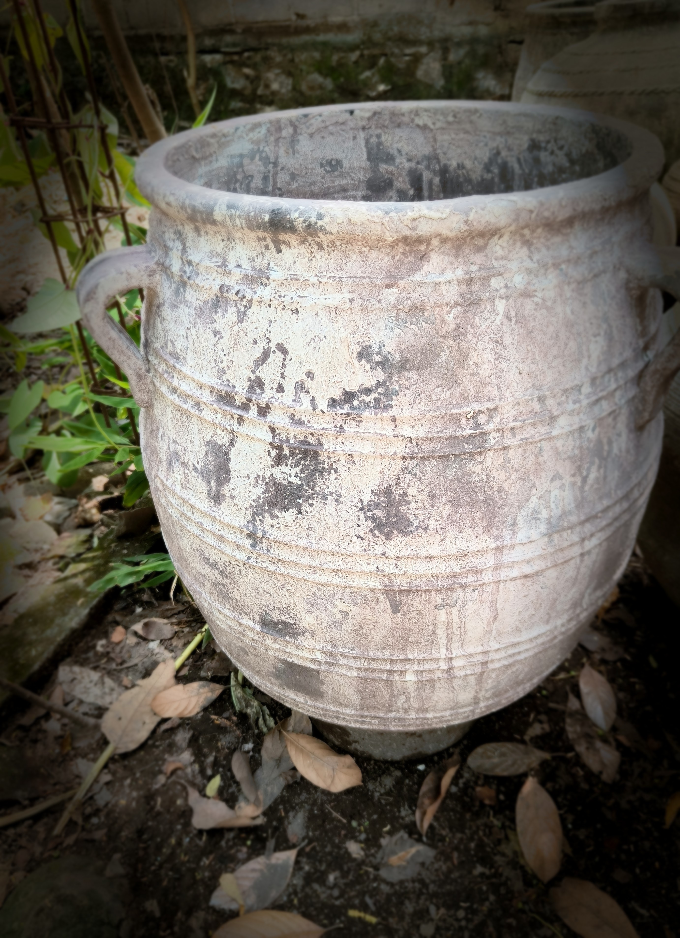 Chevron Pattern Pot
