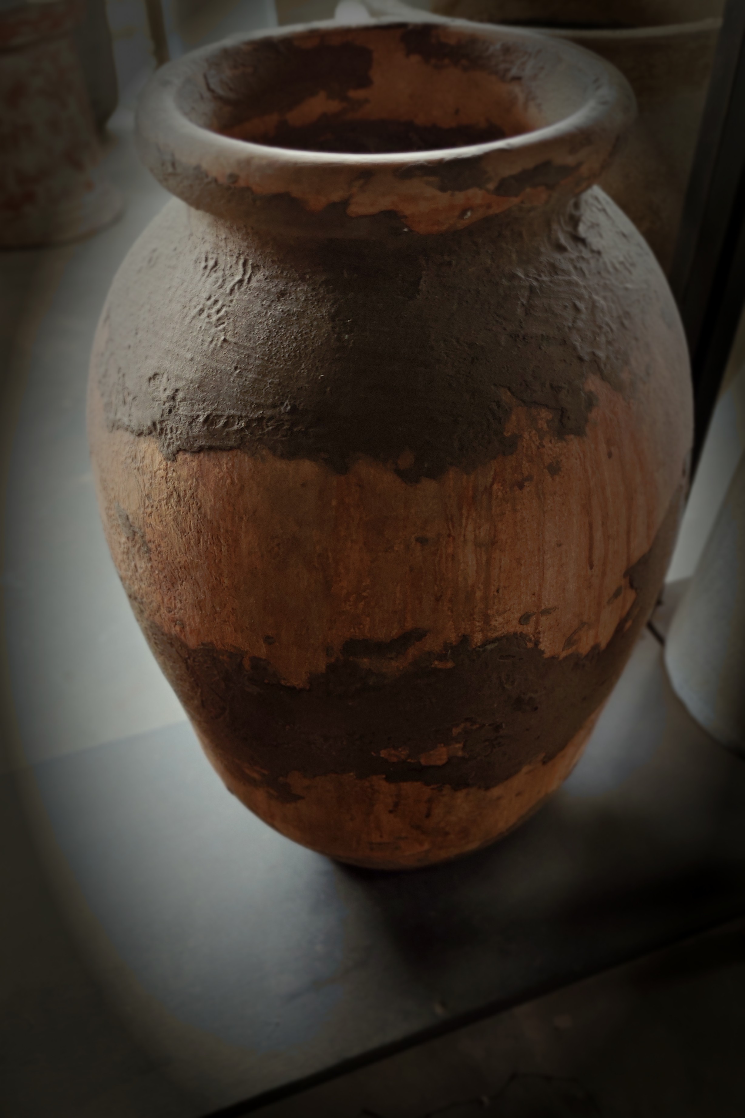 Aged Terracotta Jar