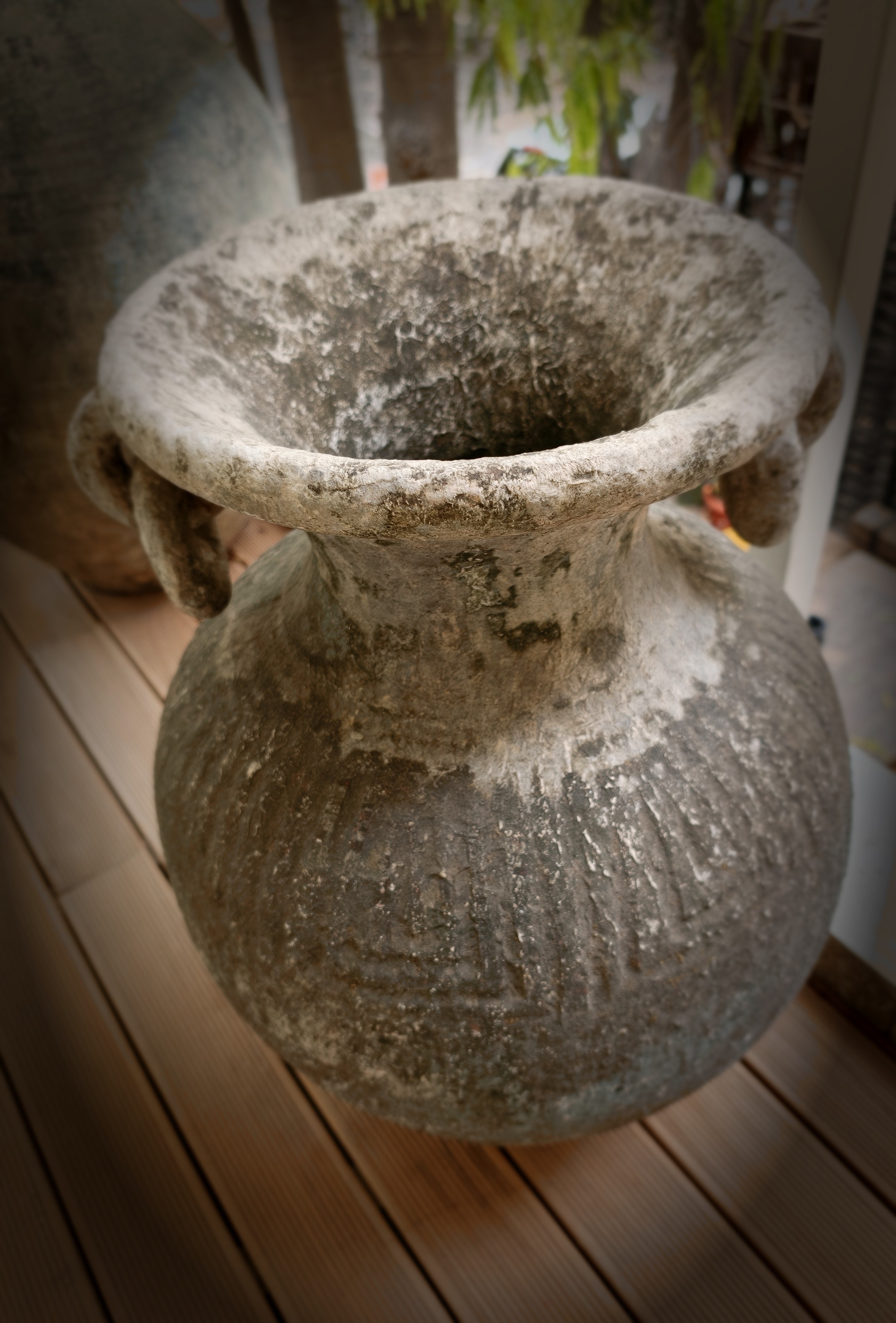 Weathered Pot — Handles