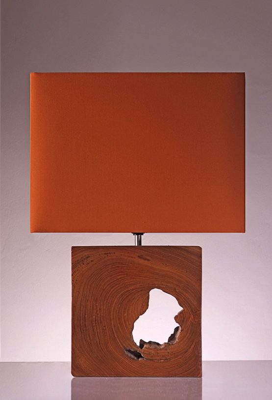 Kayu Teak Table Lamp &mdash; KY-LIT-TBL-056